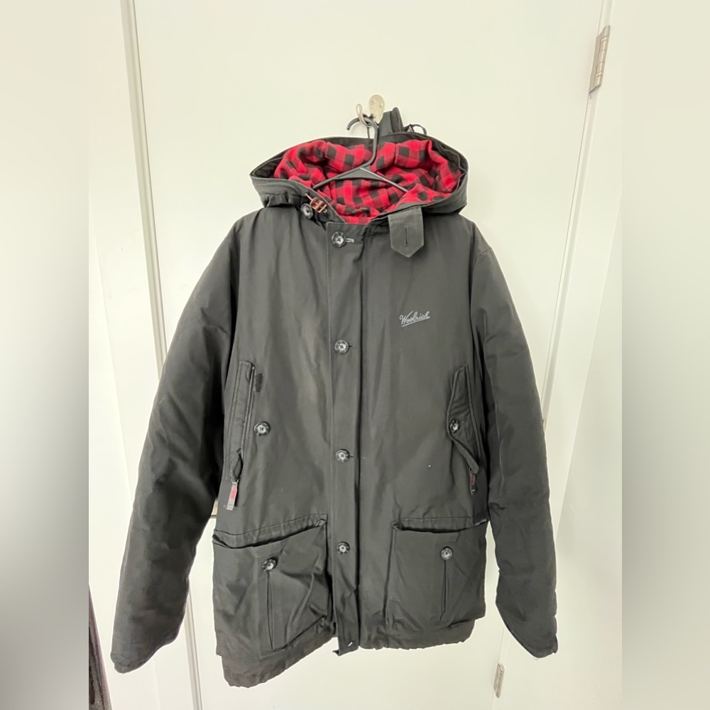 Men’s Woolrich Arctic Black Down Jacket